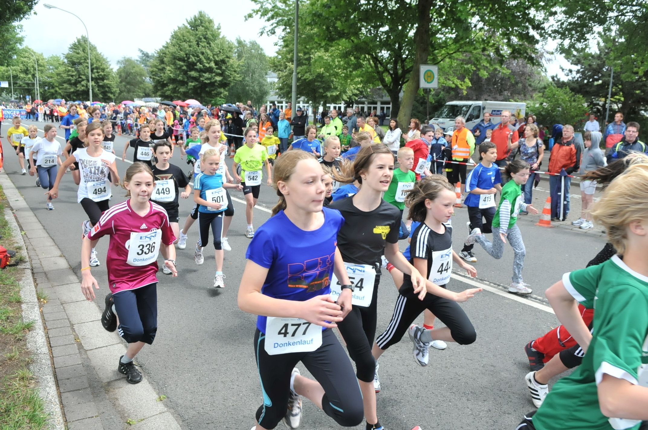 Teamarbeit ist gefragt beim Donkenlauf.
