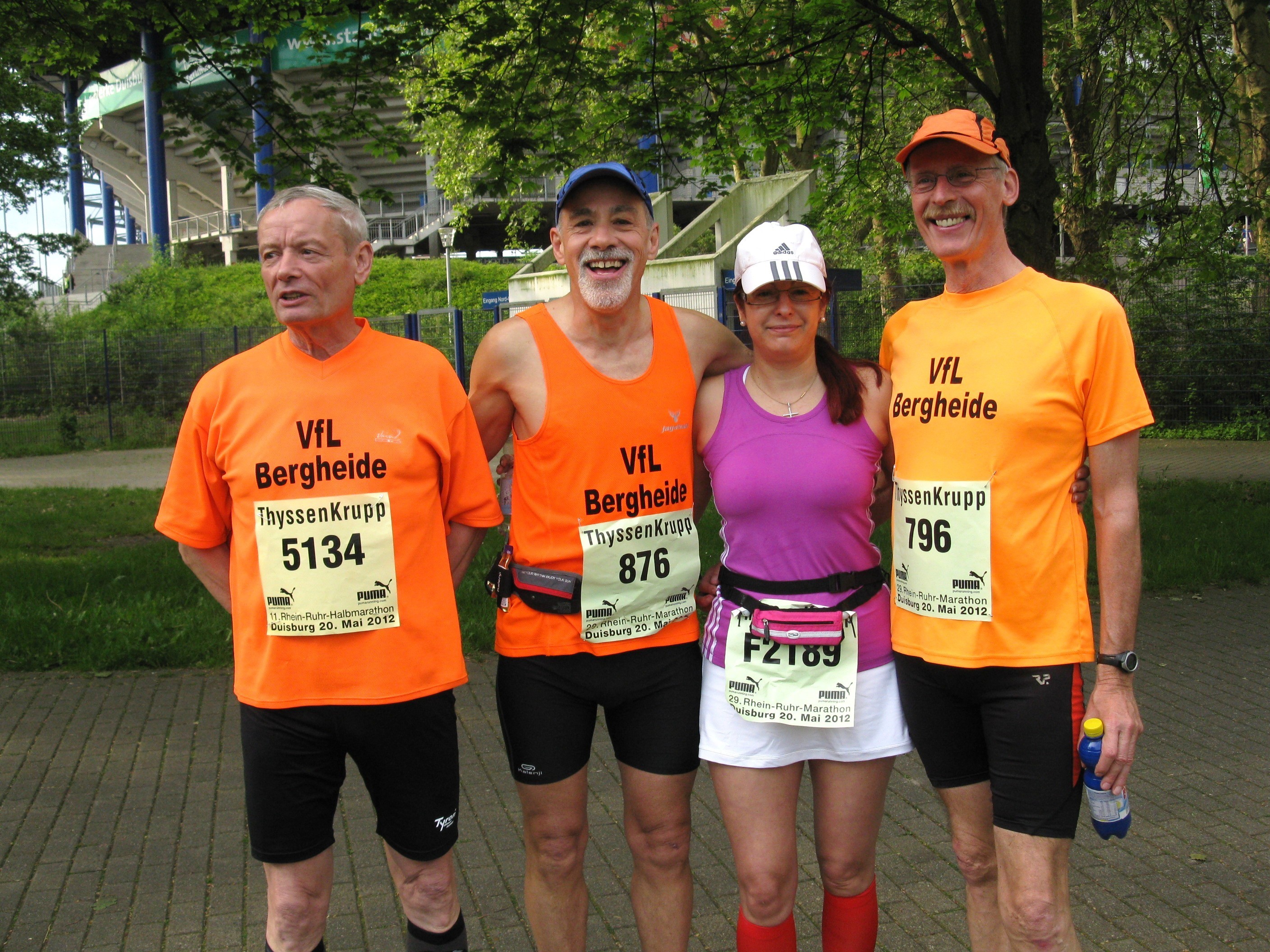 Von links Bernhard Thülig, Reinhard Schlutius, Dr. Lara Gehre und Werner Kerkenbusch.