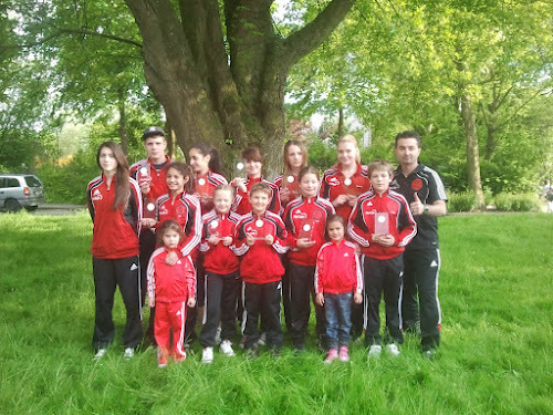 Die Mannschaft der TKD-Gemeinschaft Witten beim Münster-Detmold-Cup 2012