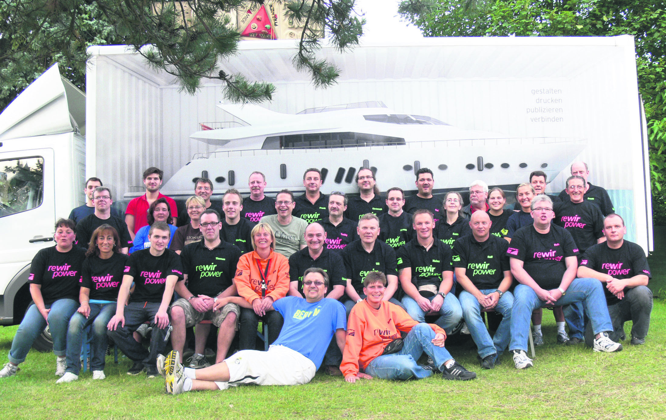 Das Helferteam ist gerüstet und bestens vorbereitet, um zu Pfingsten die rund 1000 Nachwuchshandballer zu empfangen.