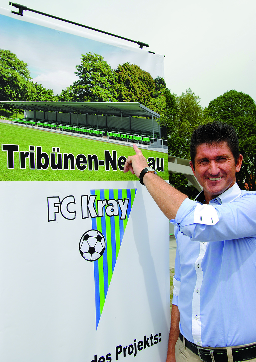 FC-Vorsitzender Günther Oberholz. Foto: maschu