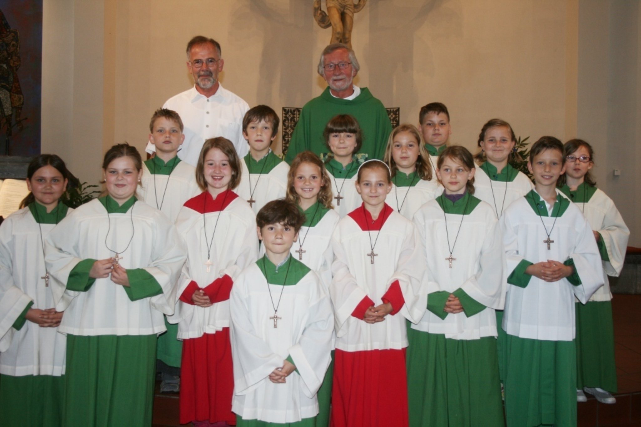Neue Ministranten in St. Elisabeth Obercastrop CastropRauxel