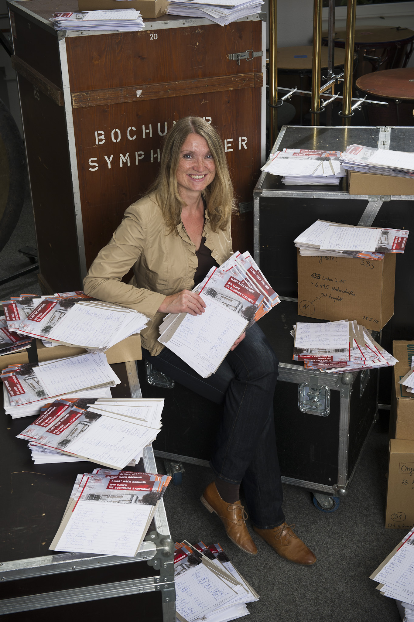 Britta Freis, Geschäftsführerin der Stiftung Bochumer Symphonie.