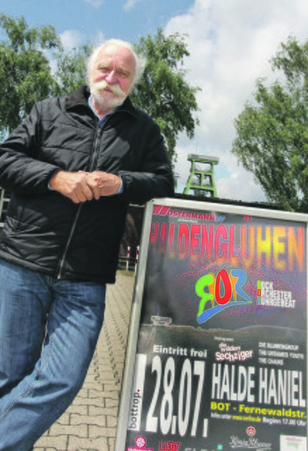 Hans von der Forst freut sich auf das Haldenglühen auf Haniel.
