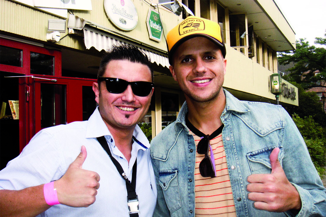Jens Kim und Milow.