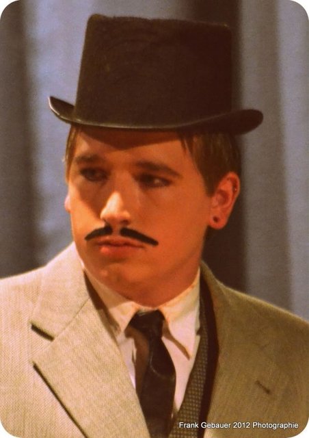 Jonathan Mero als Mr. McQueen  aus "Mord im Orientexpress | Foto: Frank Gebauer