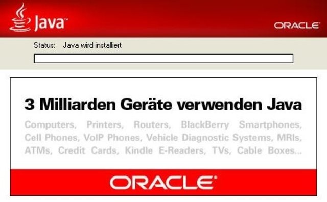 Java steckt in vielen Geräten auch da, wo es kaum jemand vermutet - geradezu 'ubiquitär'...
