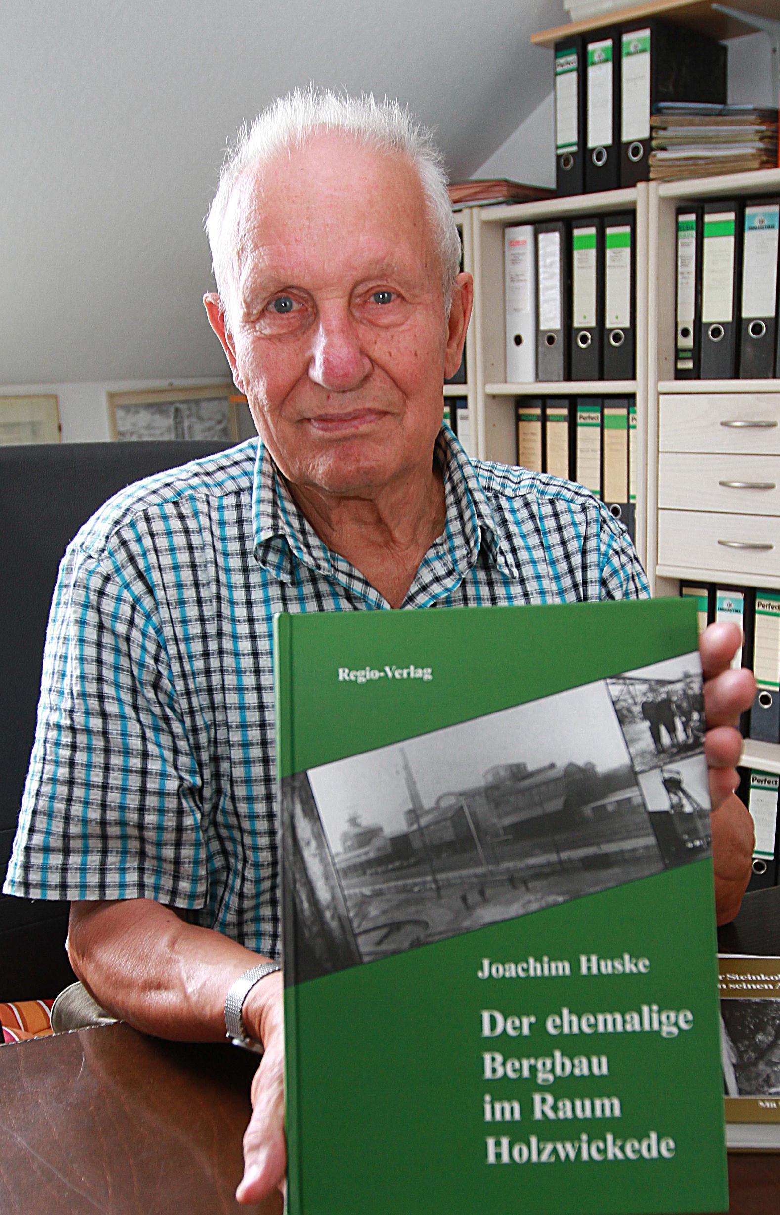 Bergbauexperte und Buchautor Joachim Huske feierte seinen 80. Geburtstag