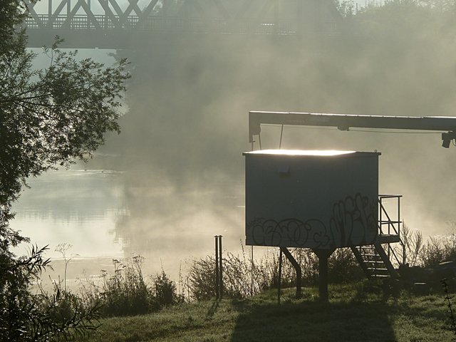 an der Seseke-Mündung