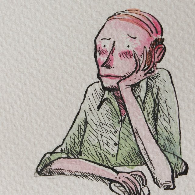  Der Schleimbeutel  hat einen lahmen Job, eine lahme Frau, ein lahmes Leben. Aber am Samstagabend, nach dem lahmen Samstagabend-Film, da setzt er sich an den Computer und wird zum James Dean des Internets. Den Jungs erklärt er die Welt, das Leben, die Politik, und die Mädels überschüttet er derart mit Komplimenten, dass man sich nur noch fremdschämen kann. Bevor allerdings irgendeine Frau je reagieren könnte, verzieht der Schleimbeutel sich, zurück in sein Schneckenhaus namens "real life".