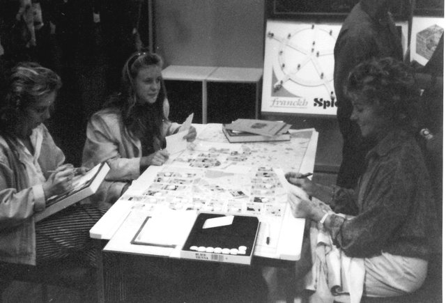 Bei Franckh Kosmos eine Partie "Black Vienna" mit Edelgard und Tochter Anja von den Hiespielchen.