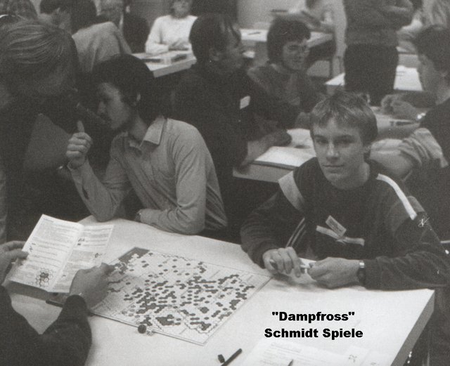 Stefan Hoffmann 1984 in Essen bei "Dampfross".