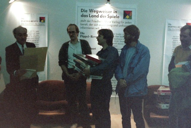 Die Ergebnisse der DM und Preisverleihung durch Friedhelm Merz und Sven Kübler. Dieses Jahr kein Preis für die Hiespielchen, dafür aber ein Foto.