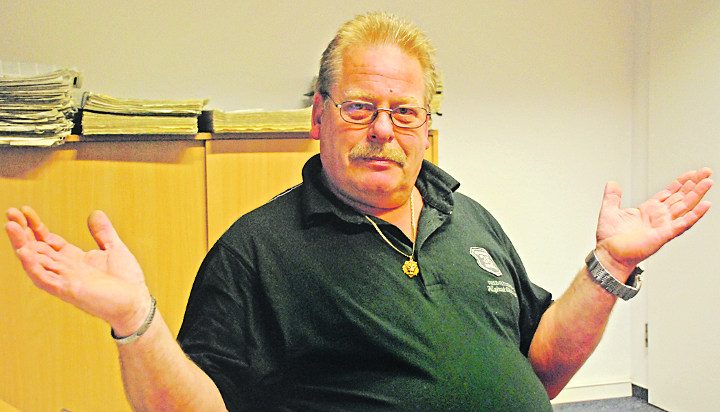 Ralf hassel weiß auch nicht mehr, was er machen soll. Foto: Pielorz