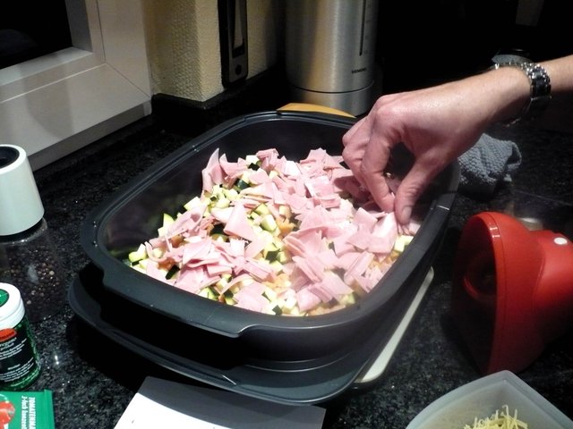 ...der gekochte Schinken...