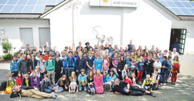 Die Schützenhalle in Hirschberg ist nun schon seit 40 Jahren das Ziel für das Ferienwerk St. Arnold Janssen Goch e.V.