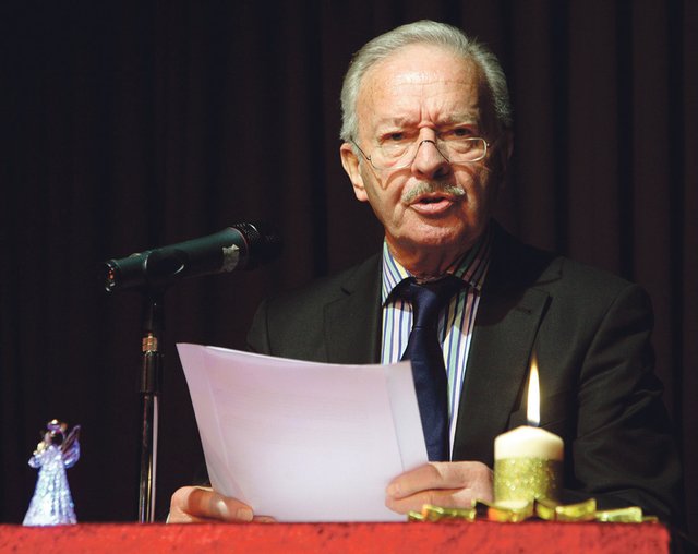 Schauspieler und TV-Star Horst Naumann. Foto: Hannes Kirchner