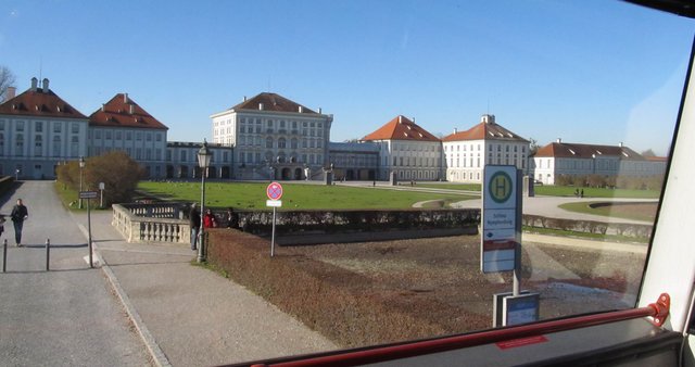 Schloss Nymphenburg, acht Kilometer vom Stadtzentrum Münchens entfernt.