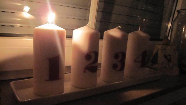 Damit auch niemand vergisst wann welcher Advent ist :-)