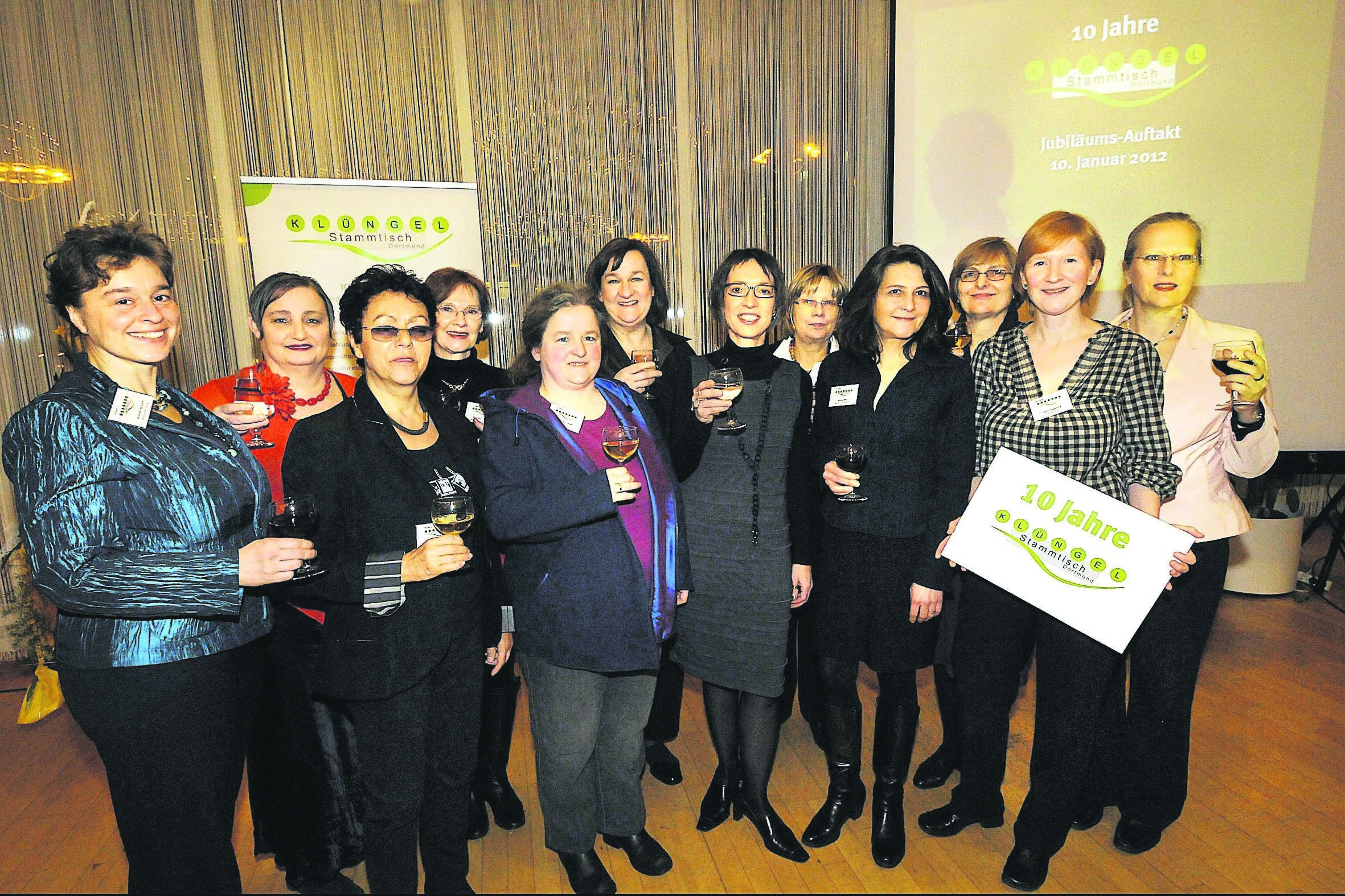Klüngeln gerne und sehr erfolgreich: Die Frauen vom Klüngelstammtisch.