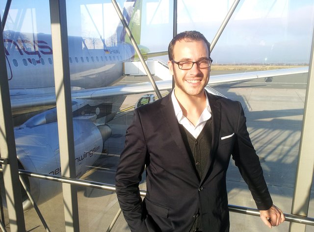 Der neue Airport-Sprecher Sebastian Scheske.