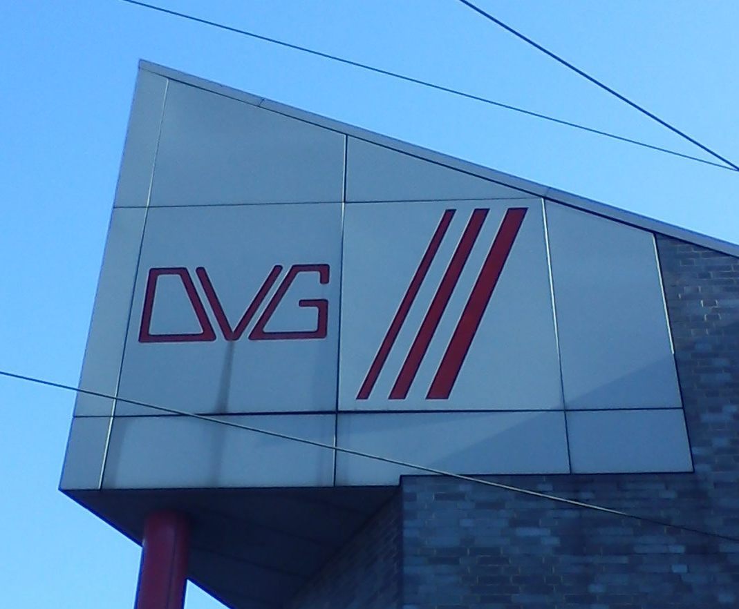 Logo am Betriebshof Grunewald