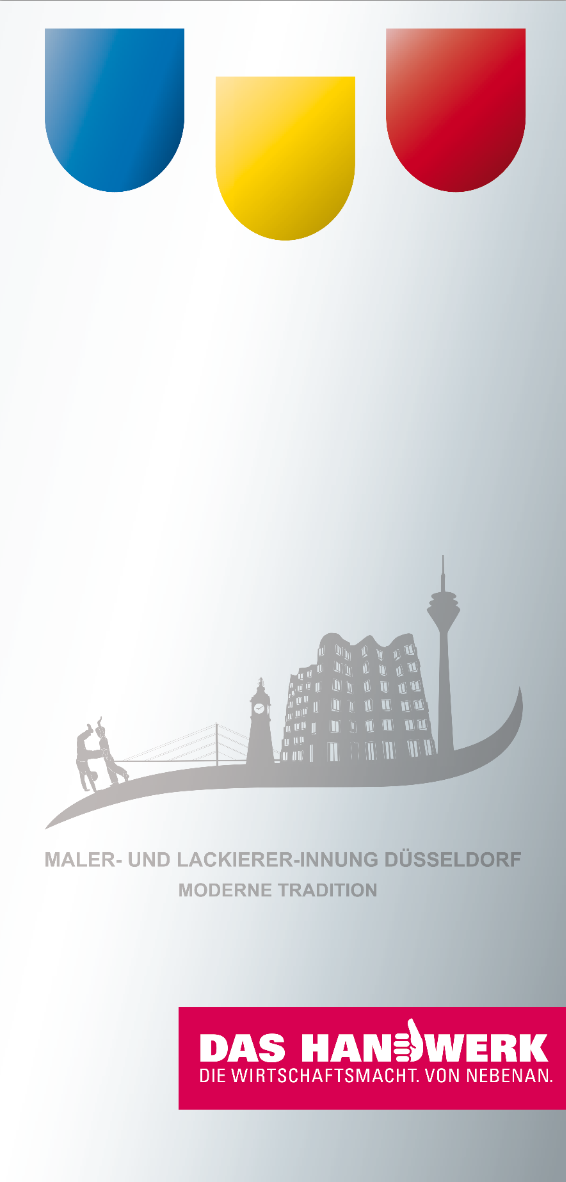 Flagge der Maler- und Lackierer-Innung Düsseldorf