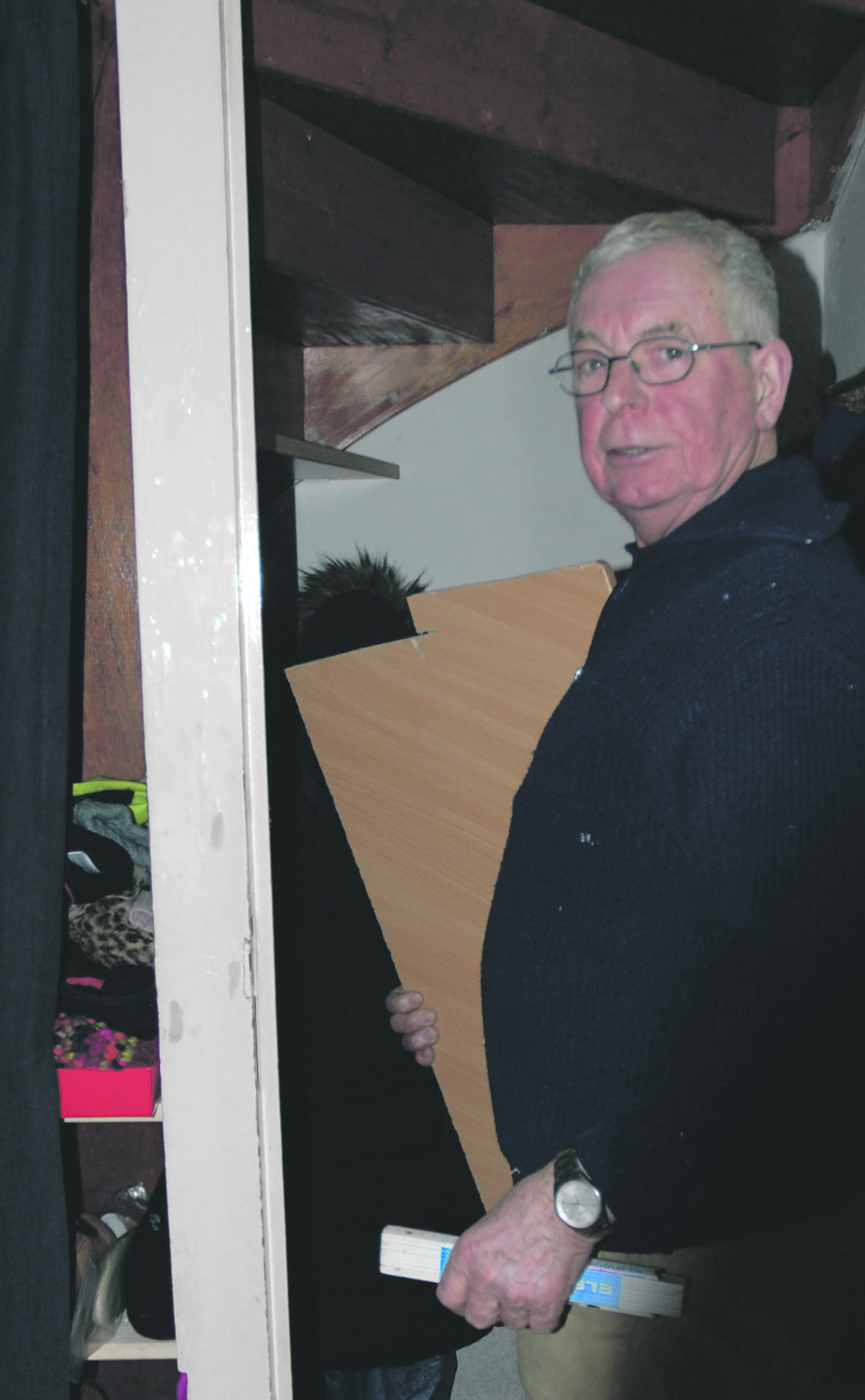 Hans Martin Wiese im Einsatz