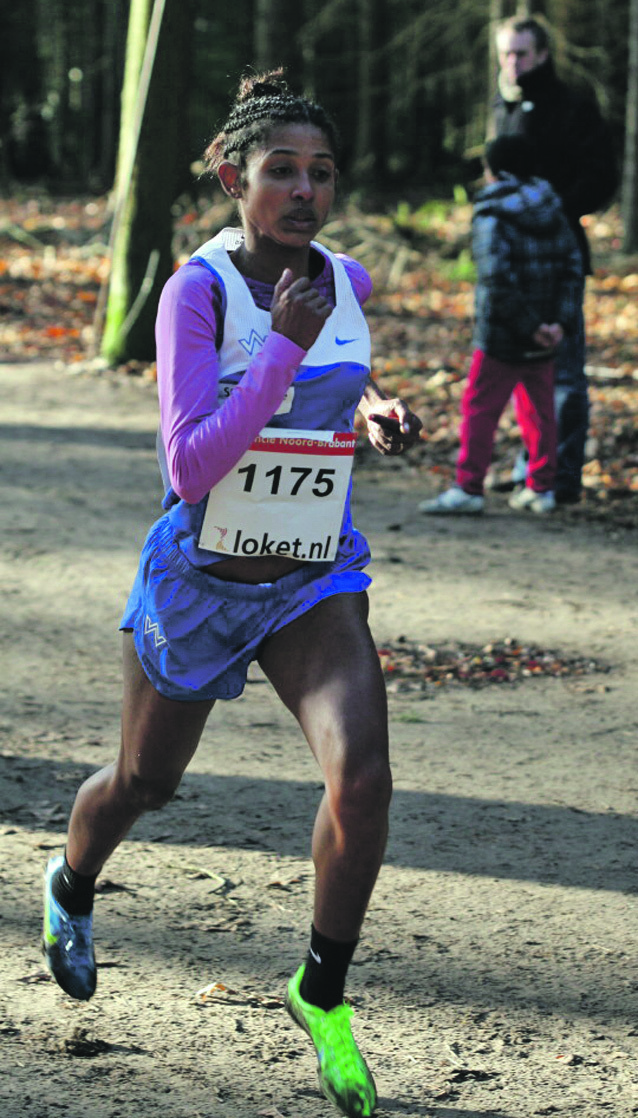 Eleni Gebrehiwot kam in Brüssel auf Platz drei.