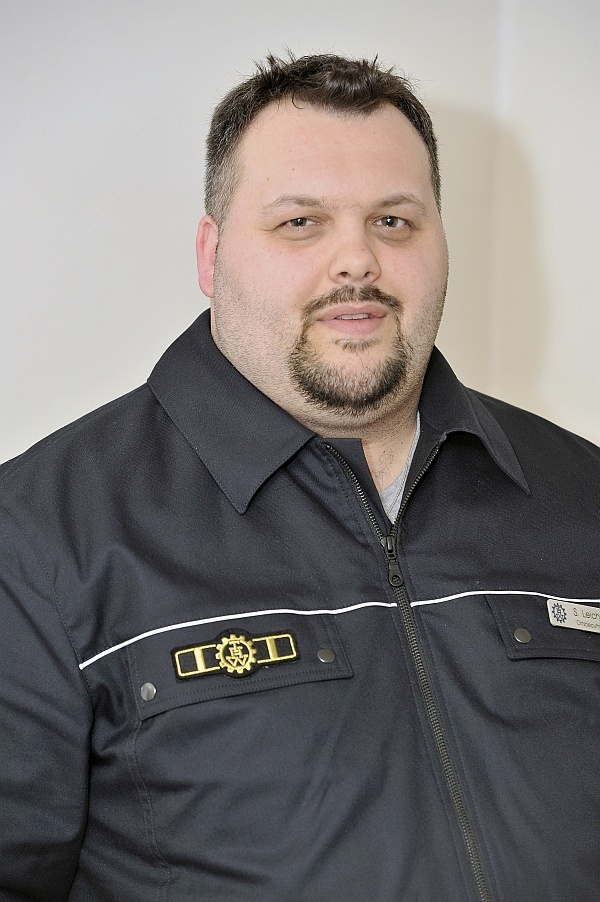 Der Ortsbeauftragte Sven Leichner