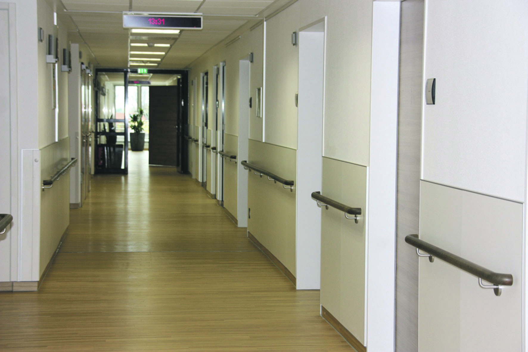Modern und in freundlichem Gewand präsentieren sich nun alle Bettenstationen des Kaiserswerther Florence-Nightingale-Krankenhauses.