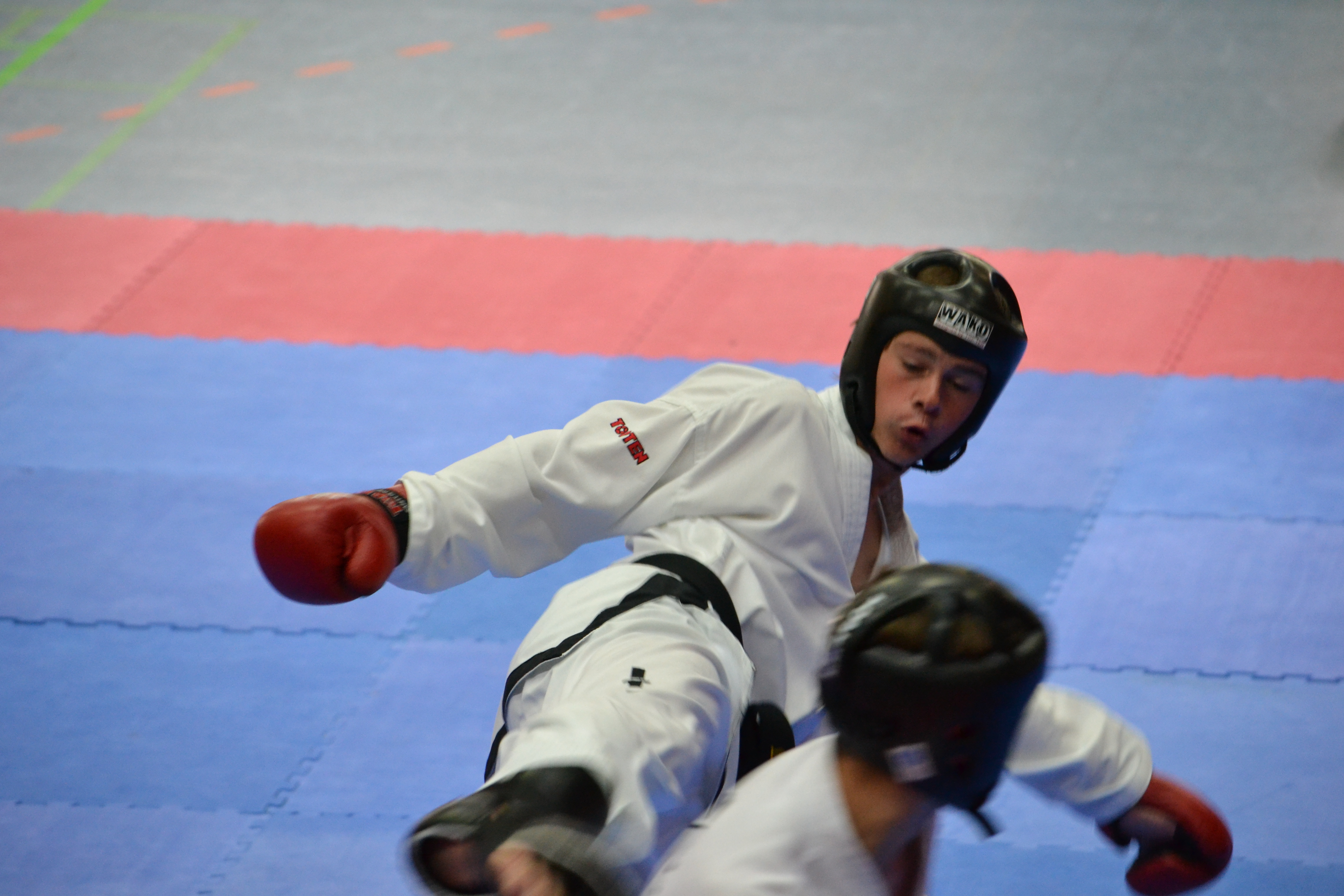 Lars Schurbusch bei dem Auswahltraining der Junioren für die Europameisterschaft 2013. Foto: privat