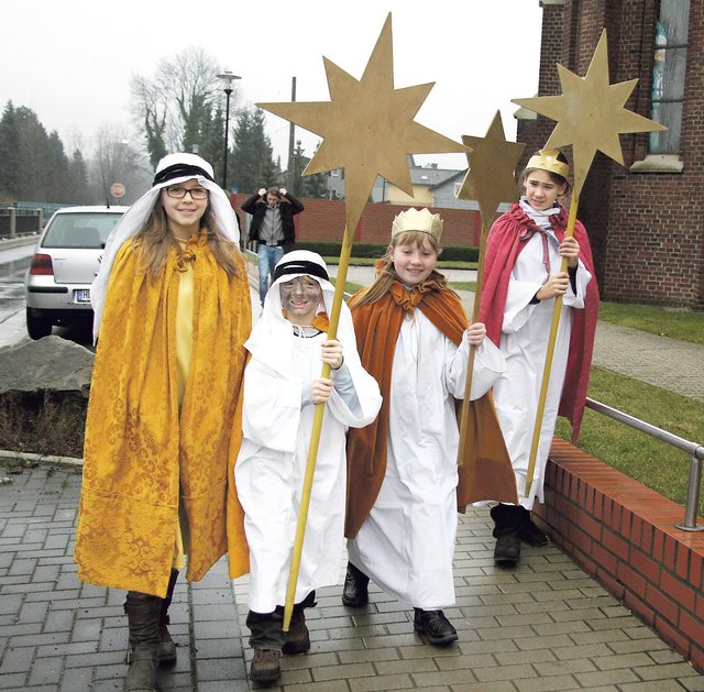 Nicht nur von der Herz-Jesu-Kirche aus machen sich die Sternsinger auf dem Weg, um in diesen Tagen durch die Castrop-Rauxeler Gemeinden zu ziehen. Foto: Thiele