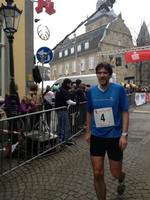 Olaf Ortmann im Ziel