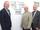 Beigeordneter Bernd Woldt, Detlef Merken (Wirtschaft und Marketing) und Bürgermeister Dr. Klaus Walterscheid vor Bildern und Skizzen der Haßlinghauser Mittelstraße.Foto: Pielorz