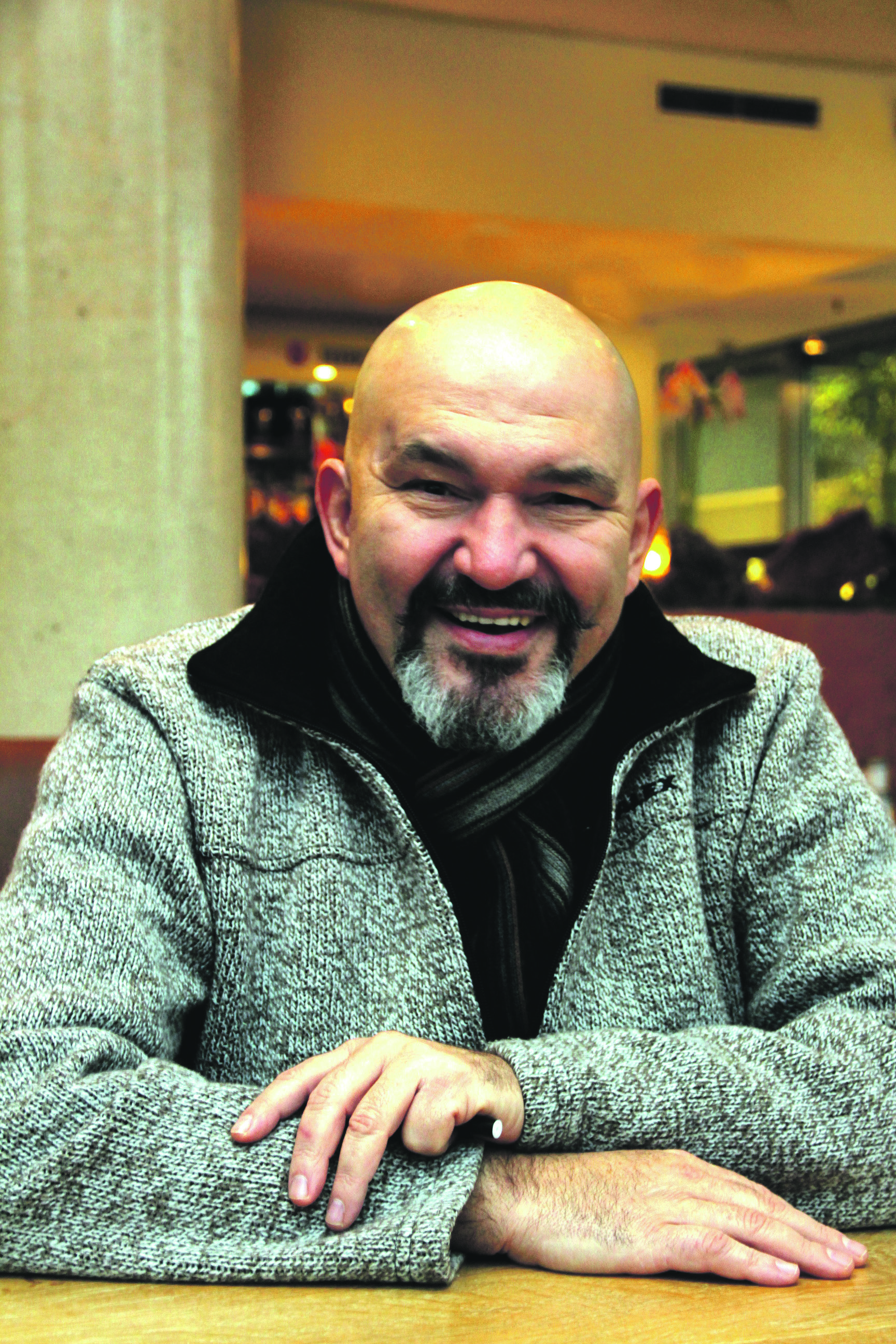 Der Schauspieler Gennadi Vengerov war jüngst in „Baron Münchhausen“ zu sehen. Seit 1990 lebt der gebürtige Russe in Düsseldorf. Foto: Siegel