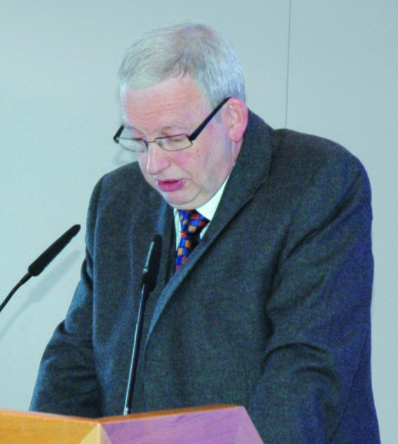 Dr. Hans-Heiner Decker sprach beim Jahresempfang als Festredner.