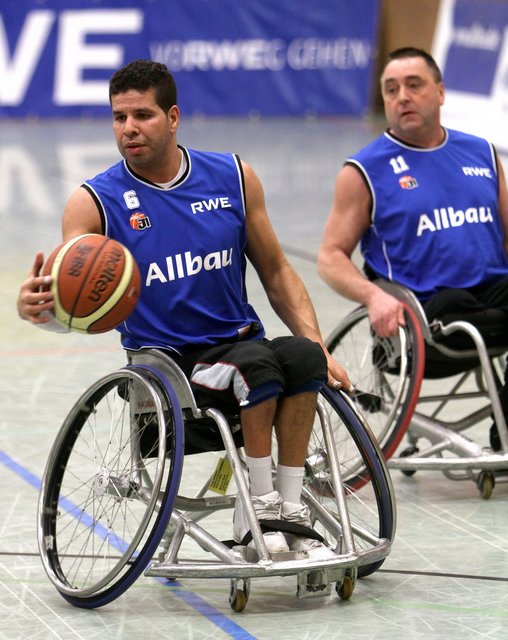 Kapitän Mimoun Quali (li) mit Flügelspieler Michael Neid (der fällt leider verletzungsbedingt aus) glaubt an einen Sieg gegen Köln