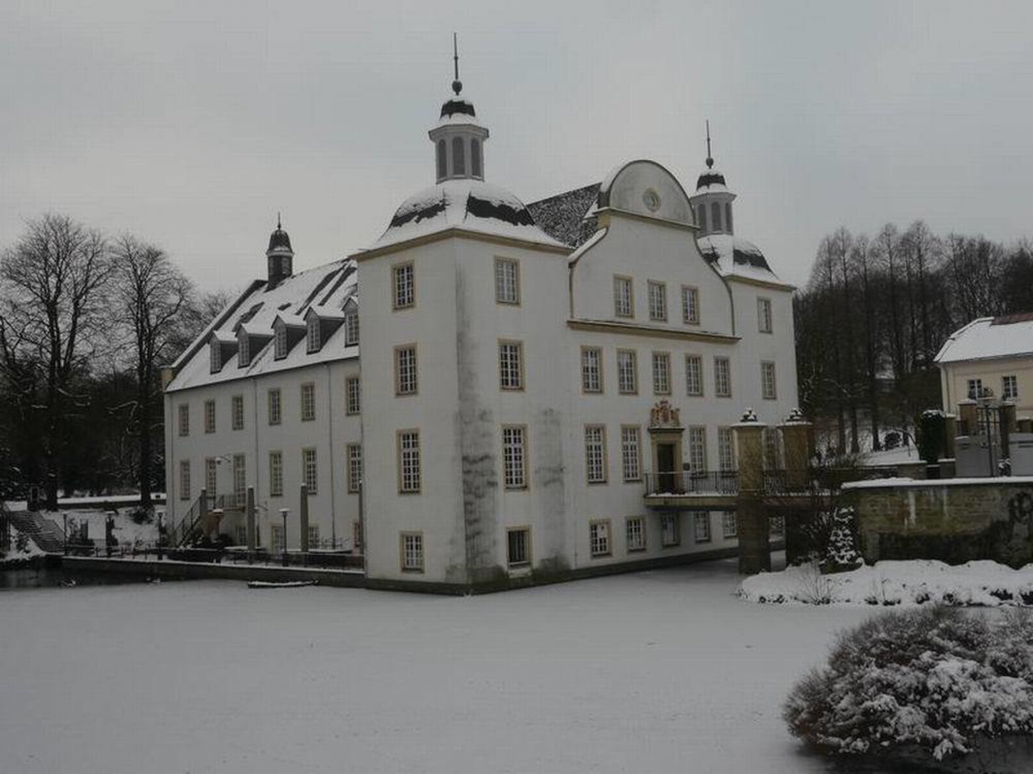 Winterimpressionen um Schloss Borbeck EssenBorbeck