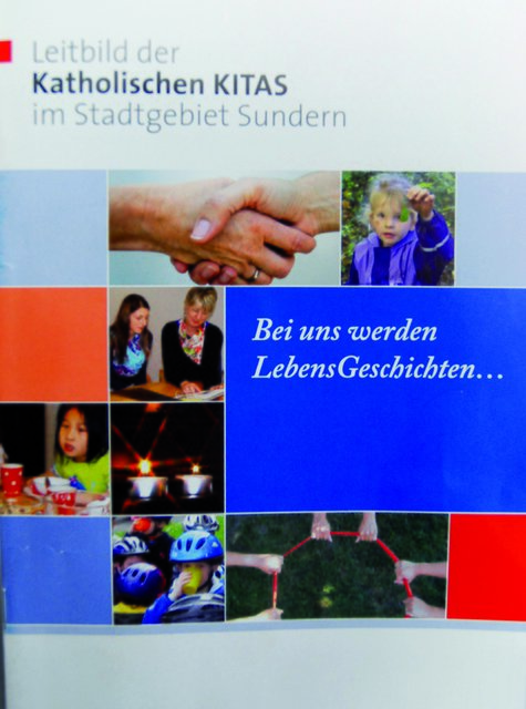 Das Leitbild der katholischen Kitas im Stadtgebiet Sundern liegt ab sofort in den Kindergärten und vielen öffentlichen Institutionen aus.