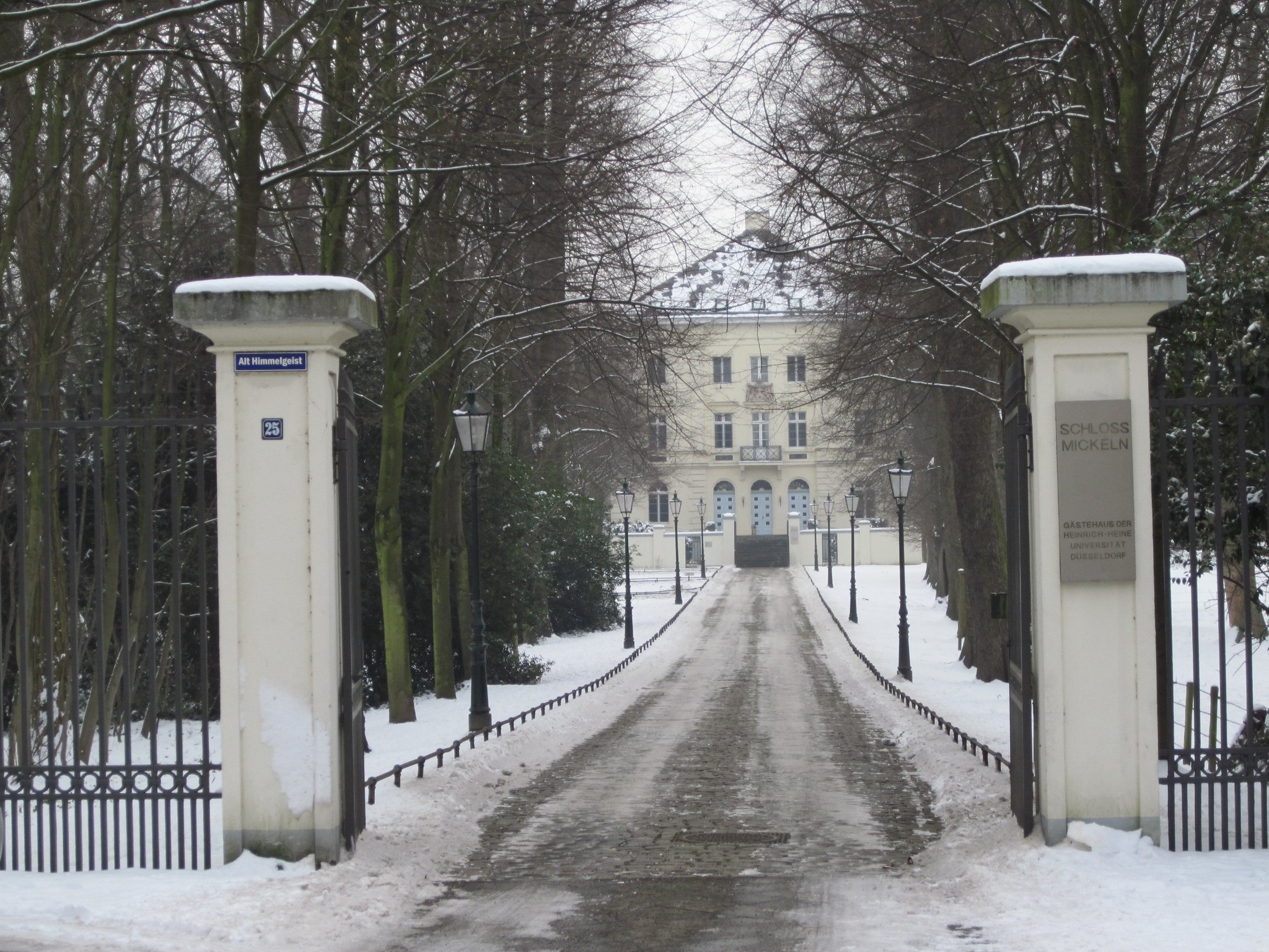 Winterwunderwelt Schloss Mickeln Düsseldorf