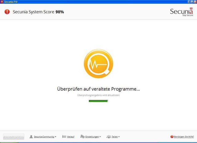 Deutsche Computers sind nicht die sichersten, aber besonders anfällig! Überprüfung wird angezeigt. Kann je nach System etwas dauern.