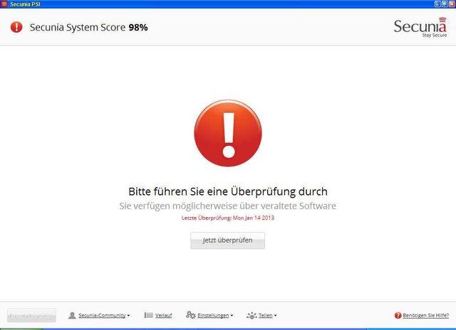 Deutsche Computers sind nicht die sichersten, aber besonders anfällig! Hinweis auf eine "Überprüfung".
