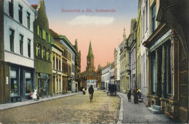 Emmerich/Niederrhein Hier die nächsten alten Aufnahmen von Emmerich am