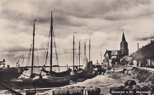 Emmerich/Niederrhein Hier die nächsten alten Aufnahmen von Emmerich am