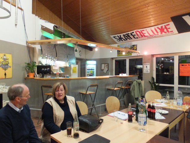 Die Theke im Jugendbereich