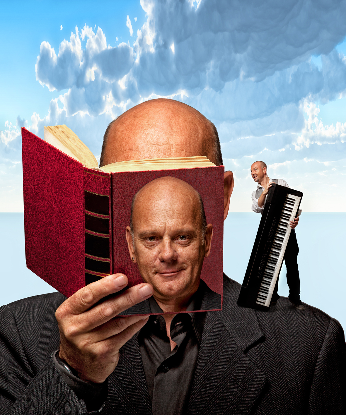 Ulrich Gebauer und Ralf Schink geben Erich Kästners Gedichten Stimme und Klang.