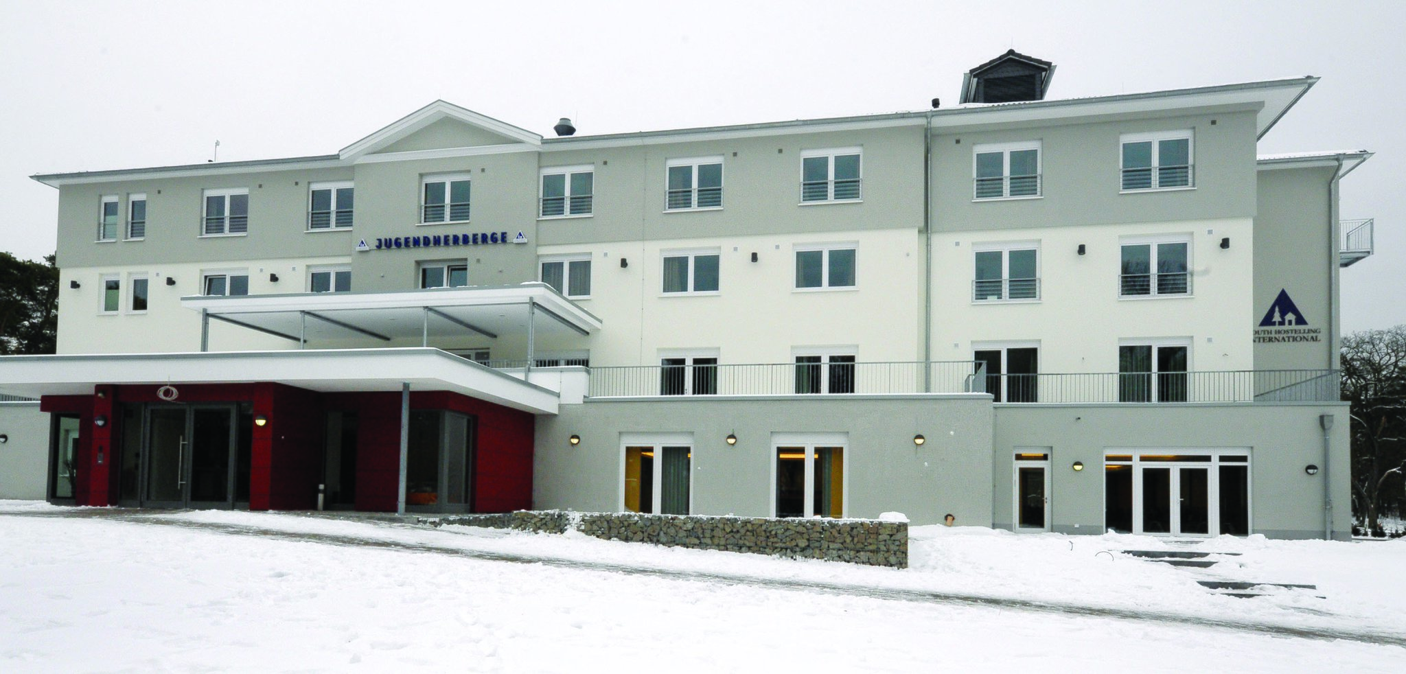 Nach 14 Monaten Bauzeit präsentiert sich die Halterner Jugendherberge