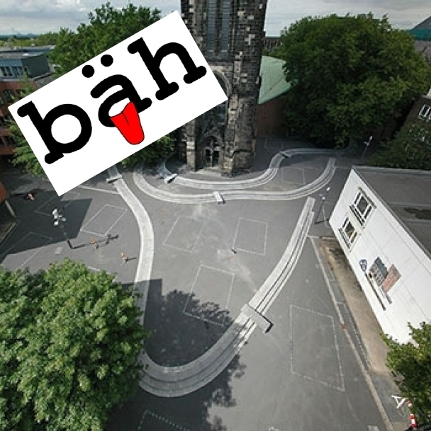 Platz des städtischen Erbrechens