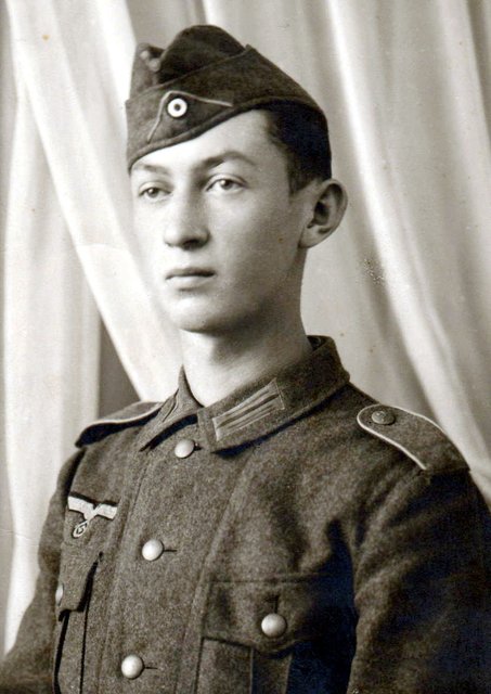 Mein Vater Werner Meyer als Soldat